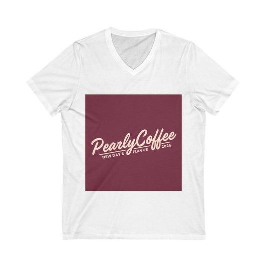 Unisex Jersey Short Sleeve V-Neck Tee