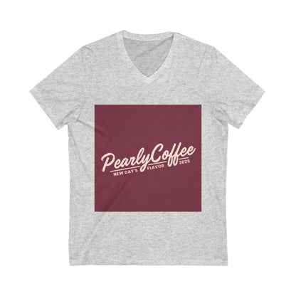 Unisex Jersey Short Sleeve V-Neck Tee